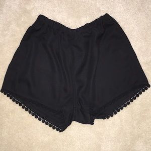 Brandy Melville black summer shorts